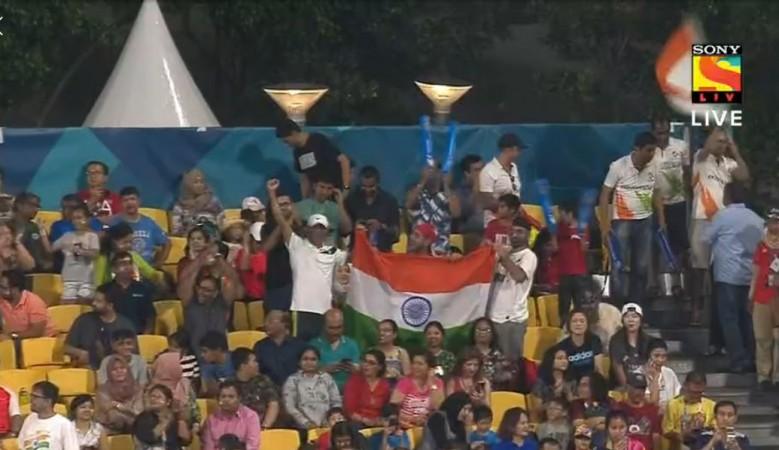 Support for Indian women's hockey team in gold medal match. Asian Games 2018