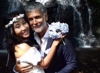 Milind Soman, Ankita Konwar