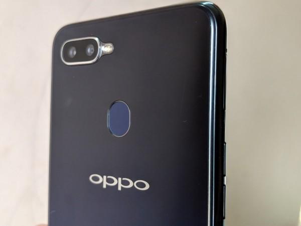 Oppo F9 Pro has a dual rear camera Oppo F9 Pro has a dual rear camera