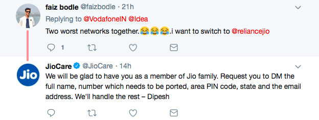 Reliance Jio's pitch to win more users