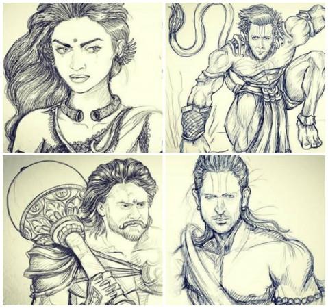 Deepika as Draupadi, Salman as Hanuman: Mahabharata & Ramayana characters  re-imagined by artist [Photos] - IBTimes India