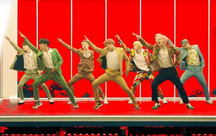 A still frame from BTS' 'IDOL' music video. BTS IDOl