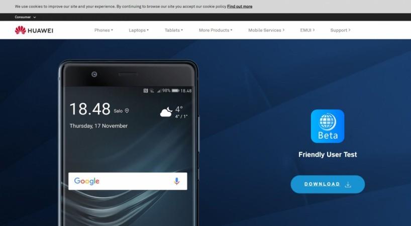 Huawei, Android Pie, Beta Programme