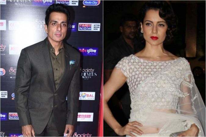 Sonu Sood, Kangana Ranaut Sonu Sood, Kangana Ranaut