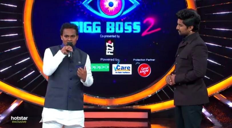Nuthan Naidu with Nani on Bigg Boss Telugu 2 Nuthan Naidu with Nani on Bigg Boss Telugu 2