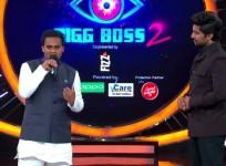 Nuthan Naidu with Nani on Bigg Boss Telugu 2