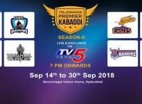 Telangana Premier Kabaddi 2018 teams