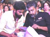 SS Rajamouli with son Karthikeya