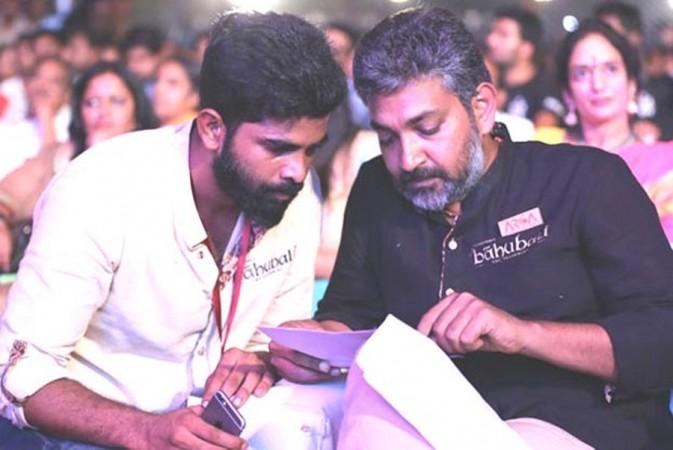 SS Rajamouli with son Karthikeya SS Rajamouli with son Karthikeya