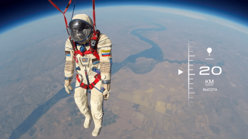 Valera at the edge of space Space Tourism