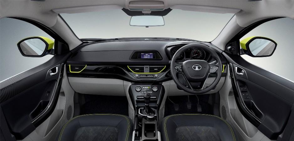 Tata Nexon Kraz edition interior Tata Nexon Kraz limited edition