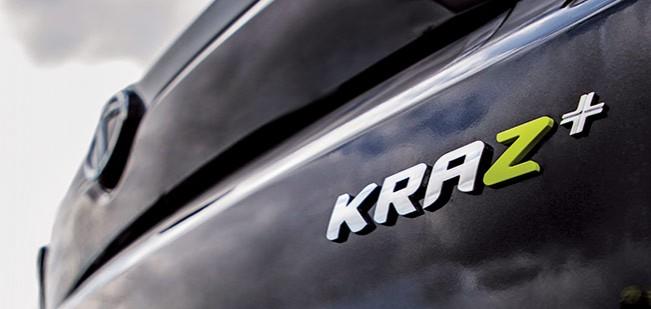 Tata Nexon Kraz limited edition badging at the tail gate Tata Nexon Kraz limited edition