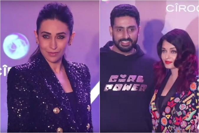 Karisma Kapoor, Abhishek Bachchan, Aishwarya Rai Bachchan Karisma Kapoor, Abhishek Bachchan, Aishwarya Rai Bachchan