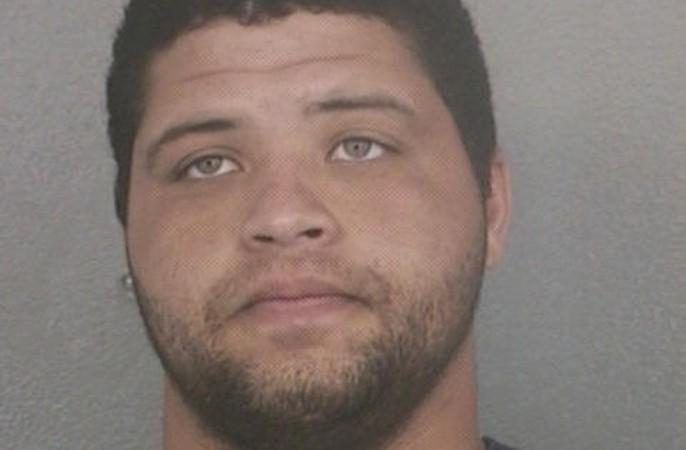 Omar Enrique Santa Perez appears in a booking photo provided by the Broward County Sheriff's Office September 6, 2018. OHIO SHOOTING