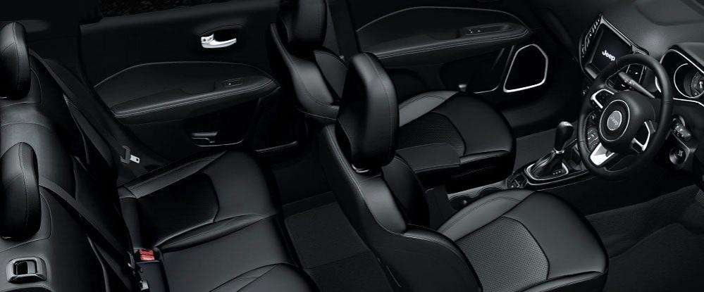 Jeep Compass Black Pack interior