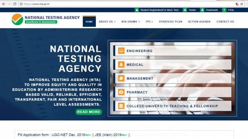 NTA original website screenshot