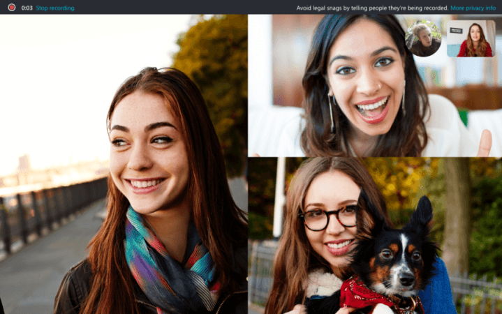 La función de grabación de llamadas de Skype está en vivo