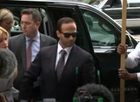 Ex-Trump Campaign Aide George Papadopoulos Arrives For Sentencing