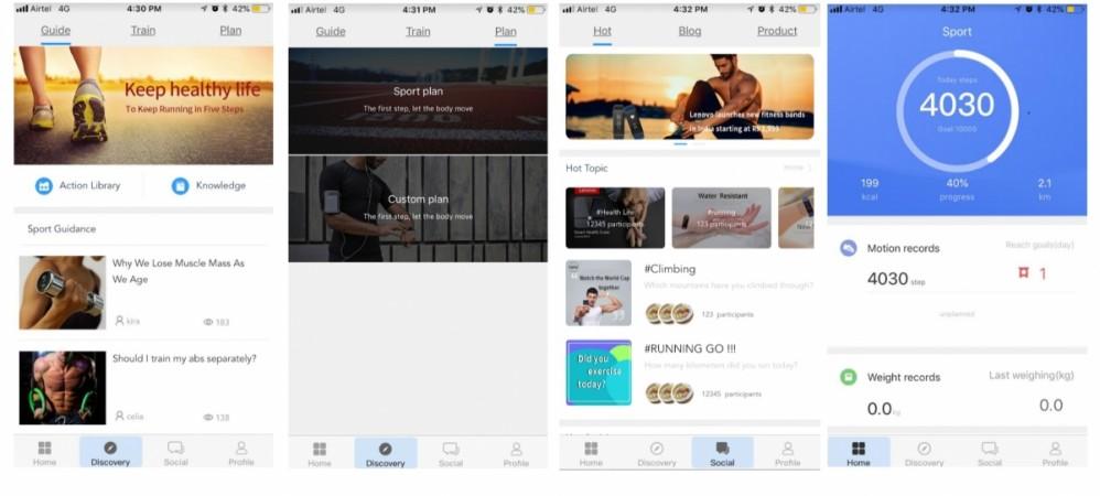Lenovo Life is compatible to Apple iOS and Google's Android OS platforms Lenovo, Cardio Plus, HX03W, review