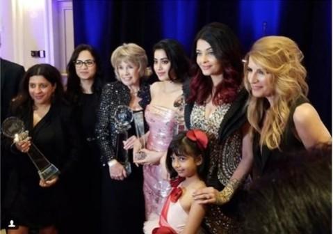 Aishwarya Rai Bachchan, Janhvi Kapoor, Zoya Akhtar awarded by WIFT India. Aishwarya Rai Bachchan, Janhvi Kapoor, Zoya Akhtar honoured by WIFT India in Washington