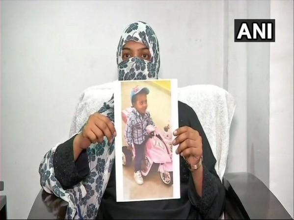 Hyderabad woman who was allegedly cheated by her husband WOMEN