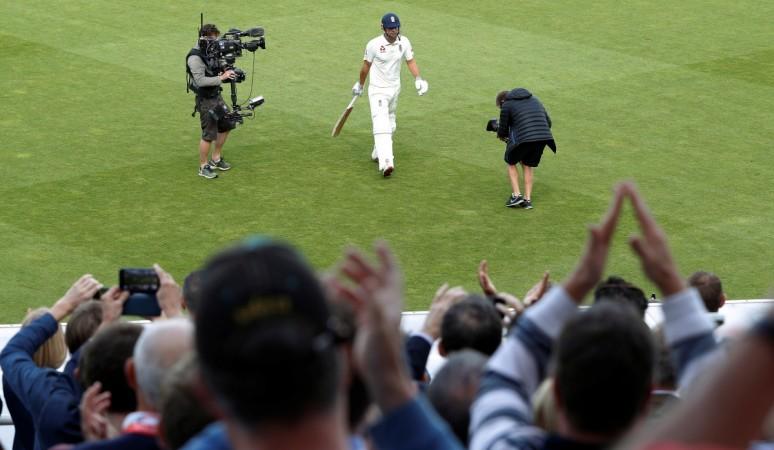 The Oval crowd came up with a prolonged standing ovation after Cook got to a century in his final Test innings on Monday. Alastair Cook