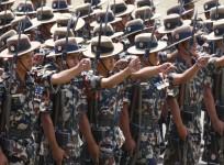 Nepalese army soldiers