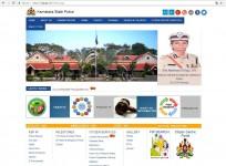 karnataka police website screenshot
