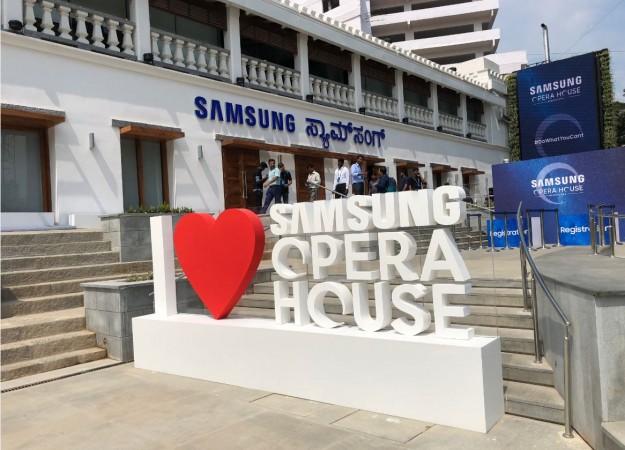 Samsung Opera House is located at the intersection of Brigade Road and Residency Road, Bengaluru Samsung, Samsung Opera House, Samsung Opera House, Bengaluru, Opera House, Samsung Experience Store