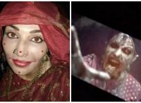 Flora Saini played the role of ghost in Stree