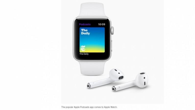 Apple watchOS 5 comes with Podcast option Apple, watchOS 5, features, Podcasts
