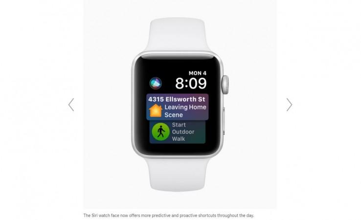 Apple watchOS 5 brings improved Siri Apple, watchOS 5, features, Improved Siri