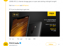 Poco F1 open sale