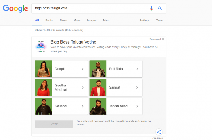 Bigg Boss 2 online vote procedure and poll predictions - IBTimes India