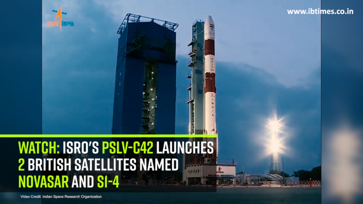 ISRO's PSLV-C42 Launches Two UK-based Satellites Into Space Making It ...