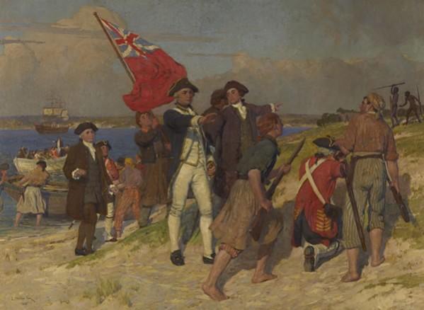 Landing of Captain Cook at Botany Bay, 1770 Captain Cook