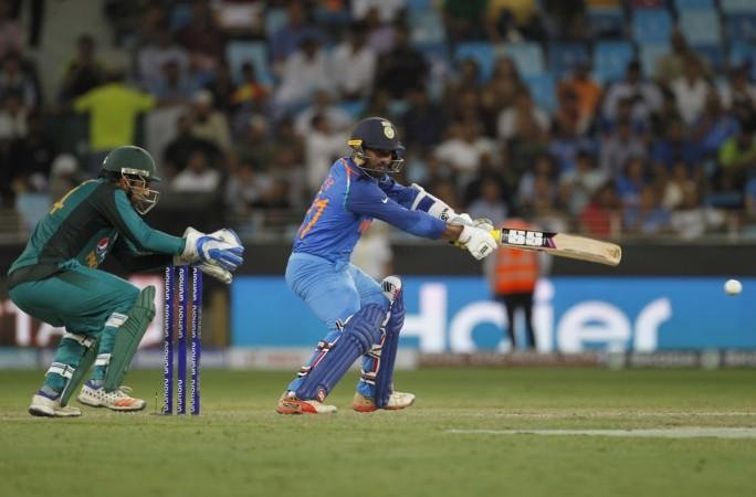 Dinesh Karthik was unbeaten on 31 as India completed an eight-wicket win over Pakistan on Wednesday. Dinesh Karthik