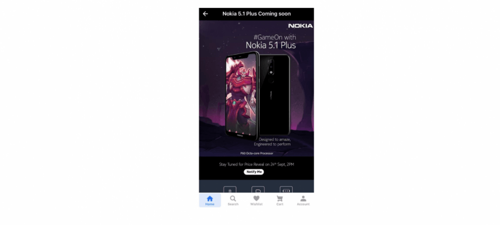 Nokia X5 aka Nokia 5.1 Plus will be available exclusively on Flipkart from 24 September onwards. HMD Global Oy, Nokia 5.1 Plus, Nokia 6.1 Plus, Nokia X6, launch, Nokia X5, India