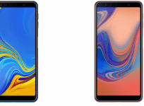 Samsung, Galaxy A7, 2018, triple camera phone,