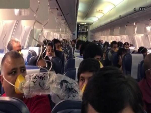 During the Flight on September 20, Thursday jet airways cabin pressure