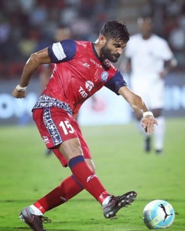 Anas Edathodika while playing for Jamshedpur FC Anas Edathodika