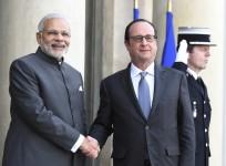Modi with Hollande
