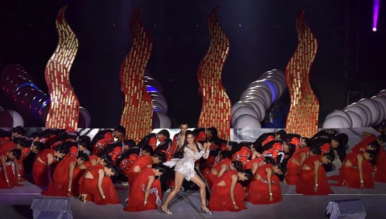 Bollywood actress Jacqueline Fernandez performing opening ceremony of the Indian Super League 2016 Indian Super League opening ceremony