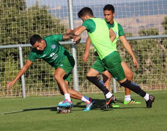 Jamshedpur FC payers during the preseason in Spain Jamshedpur FC