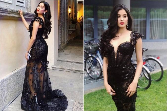 Janhvi Kapoor at Isha Ambani and Anand Piramal's engagement bash in Italy. Janhvi Kapoor