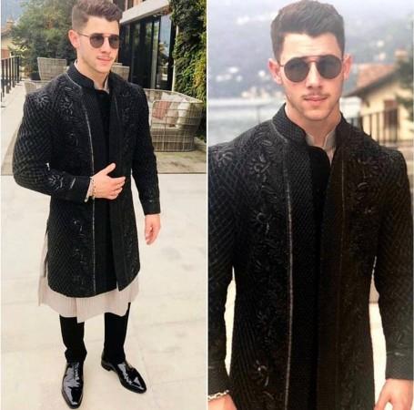 Nick Jonas at Isha Ambani and Anand Piramal's engagement bash in Italy. Nick Jonas