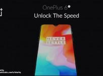 OnePlus 6T, poster, leak, water drop design, in-screen fingerprint sensor