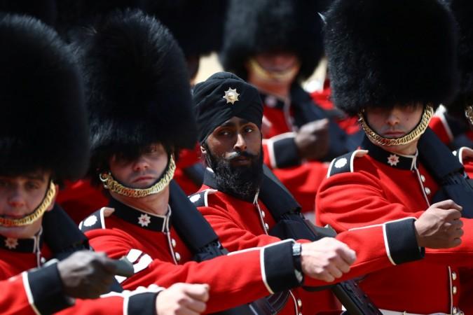Coldstream Guards, including Guardsman Charanpreet Singh Lall, aged 22, Charanpreet Singh Lall