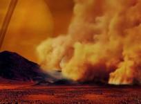Dust storms on Titan