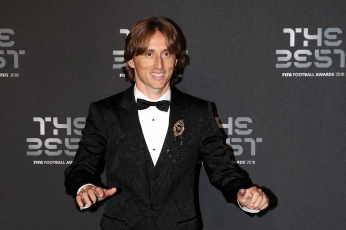 File photo of Luka Modric at Fifa The Best Awards 2018. Luka Modric